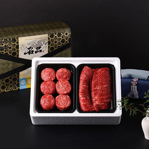 [전북한우] j4210 한우 명품 정육세트 800g