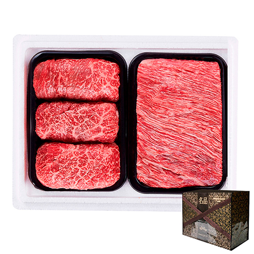 [순우리] 무항생제인증 1+등급 프리미엄  한우 정육선물세트 800g (냉동)