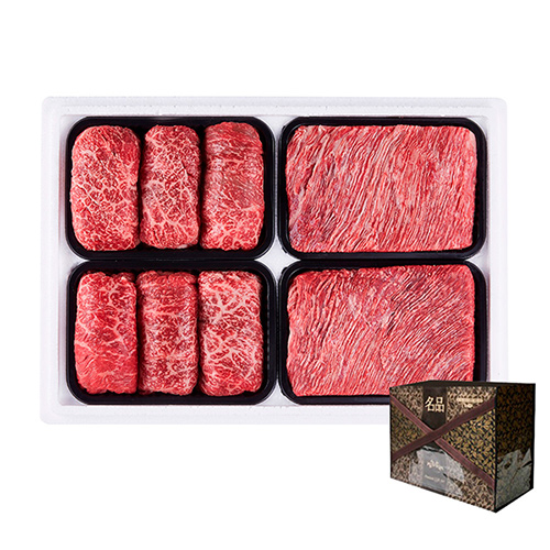 [순우리] 무항생제인증 1+등급 프리미엄  한우 정육선물세트 1.6kg (냉장)