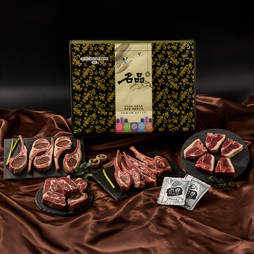 [초이유통] 프리미엄 호주산 양고기 선물세트 B호 (4종 2kg, 냉동)